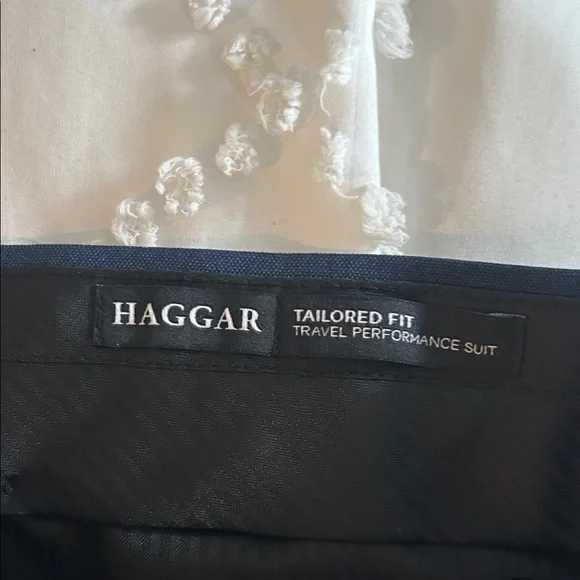 Haggar Navy Blue Dress Pants - Picture 6 of 7